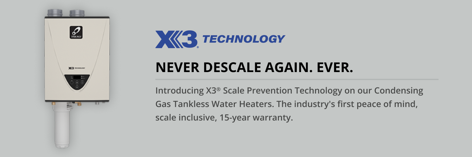 Takagi X3 Tankless Heaters