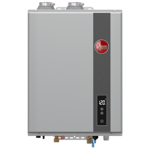 Rheem RTGH-95DVLN-3 Tankless water Heater, Replaces RTGH-95DVLN-2 and RTGH-95DVLN. Indoor tankless water heater, indoor natual gas tankless water heater